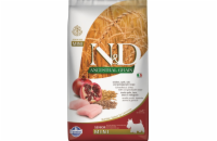 N&D LG DOG Senior Mini Chicken & Pomegranate 2,5kg granule pro psy