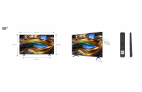 TCL 55P755 SMART TV 55" LED/4K UHD/Direct LED/3xHDMI/USB/LAN/GoogleTV
