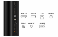 TCL 43P755 SMART TV 43" LED/4K UHD/Direct LED/3xHDMI/USB/LAN/GoogleTV