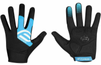 FORCE MTB POWER rukavice, černo-modré vel.M
