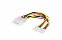 PremiumCord Kabel napájecí HDD, FDD 5,25"-2x3,5"