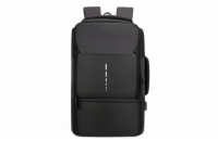 DeTech Batoh BP-10, 15.6" - Černá Batoh BP-10 je praktický a stylový doplněk pro každodenní nošení vašeho notebooku s úhlopříčkou 15.6" a dalších potřebných věcí. S dostatkem úložného prostoru a prak