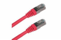 XtendLan patch kabel Cat6A, SFTP, LS0H - 1m, červený