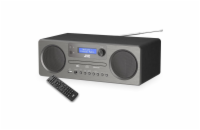 JVC RD-E861B-DAB, černý/šedý