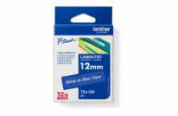 BROTHER TZE535 - kazeta TZ šířky 12mm, laminovaná TZE-535, modrá/bílé písmo