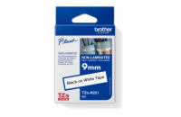 Brother - TZe-N221, bílá / černá (9mm nelaminované)