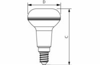 LED Reflektor R50 4,3W stmívatelná, 2700K, E14, teplá bílá