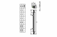 Svítidlo PHILIPS LEDINAIRE Waterproof WT060C LED56S/840 PSU TW1 L1500 IP66   P360126