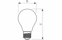 LED žárovka Philips E27 7W 2700K 230V A60 CL  P742730
