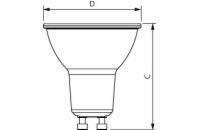 LED žárovka Philips, GU10, 5W, 4000K, úhel 120°  P308657