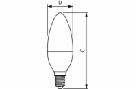 LED žárovka Philips E14 7W/60W 4000K 230V B38 FR