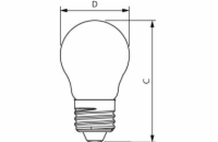 LED žárovka Philips FILAMENT Classic E27 6,5W 2700K 230V P45 CL   P347663