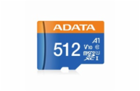 Adata/micro SDXC/512GB/UHS-I U1 / Class 10/+ Adaptér