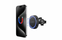 DeTech Swissten Magstick Compact Magnetický Držák Do Ventilace Auta - Magsafe Swissten magnetický držák na mobilní telefon disponuje přichycením MagSafe, což způsobí, že Váš iPhone bude vždy perfektn