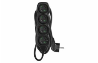 Emos prodlužovací šňůra P0415C - 4 zásuvky, 5m, černá