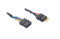 AKASA kabel prodloužení interního USB portu, 40cm