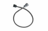 AKASA prodlužovací kabel k PWM ventilátoru, 30cm  (4pin pro PWM, 3pin ventilátory)