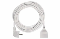 Prodlužovací kabel 10 m / 1 zásuvka / bílý / PVC / 1,5 mm2