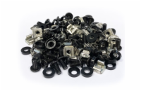 DATACOM Montážní sada  M6  (50ks / bal.) - 12mm BLACK