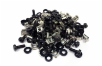 Montážní sada  M6  (50ks / bal.) - 16mm BLACK