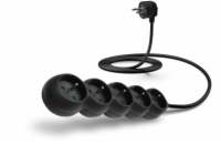 Connect IT prodlužovací kabel 230 V 5 zásuvek 2 m bez vypínače černá CES-1325-BK CONNECT IT prodlužovací kabel 230 V, 5 zásuvek, 2 m, bez vypínače (černý)