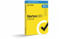 NORTON 360 DELUXE 25GB +VPN 1 uživatel pro 3 zařízení na 1 rok BOX