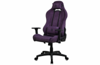 AROZZI herní židle TORRETTA Soft Fabric v2/ látkový povrch/ fialová