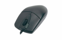 A4tech OP-620D, myš, 2click, 1 kolečko, 3 tlačítka, USB, černá