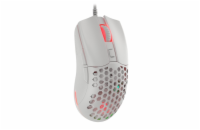 Genesis herní optická myš KRYPTON 750/RGB/8000 DPI/Herní/Optická/8 000 DPI/Drátová USB/Bílá