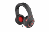 Herní sluchátka Genesis RADON 210/7.1/USB/Drát/Černá-červená