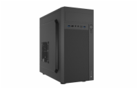 Počítačová skříň Natec HELIX USB-C/Micro ATX/Černá