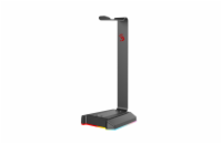 A4tech BLOODY GS2L RGB podsvícený stojánek na sluchátka, USB-C, černý