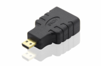 GEMBIRD Kabel red. HDMI na HDMI micro, zlacené kontakty, černá