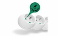 CONNECT IT prodlužovací kabel 230 V, 5 zásuvek, 5 m, s vypínačem (bílý)