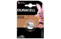 Duracell DL2450 1ks 5000394030428 Duracell Lithiová knoflíková baterie CR2450 1 ks