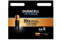 Duracell Optimum alkalická baterie 8 ks (AA)