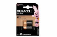 Duracell Ultra lithiová baterie CR123A 2 ks