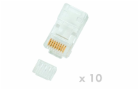 DATACOM Konektor RJ45 UTP 8p8c Cat6 lanko 10ks