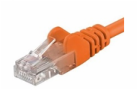 PremiumCord Patch kabel Cat6 UTP, délka 10m, oranžová