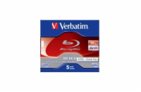 Verbatim Blu-ray BD-RE DL 2x, 50GB, 5 ks (Jewel)