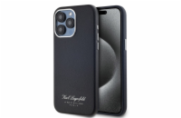 Karl Lagerfeld Grained PU Hotel RSG Zadní Kryt pro iPhone 15 Pro Black Představujeme Karl Lagerfeld Grained PU Hotel RSG - prémiový kryt, který přináší dokonalou ochranu pro váš telefon a zároveň zau