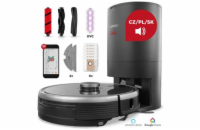 VR3520n Robotický vysavač s mopem 3v1 REAL FORCE Laser Complete Clean Care UVC
