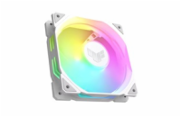 ASUS ventilátor TUF GAMING TR120 ARGB Reverse, 1x120mm, bílá