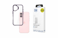 3mk Satin Armor Case+ Purple pro Apple iPhone 16 Pro