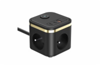 Síťový adaptér VIKING YC33, černá