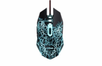 TRUST myš GXT 105X Izza Mouse, optická, černá