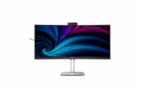 Philips 34B2U6603CH/00 34" VA LED 3440x1440 50 000 000:1 4ms 500 DP HDMI USB-C (100W) repro tmavošedý