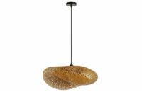 IMMAX BOHO HILO designové závěsné svítidlo, D60cm, E27, bambus