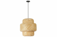 IMMAX BOHO HILO designové závěsné svítidlo, D50cm, E27, bambus