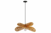 IMMAX BOHO MARIPOSA designové závěsné svítidlo, D50cm, E27, přírodní juta